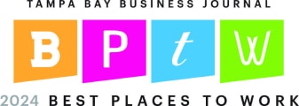 Tampa Bay Business Hournal 2024 Best Places to Work logo
